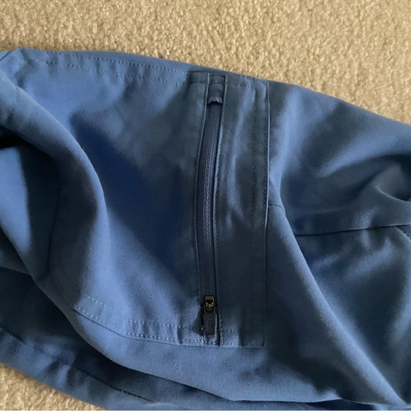 Figs Zamora Technical Collection size M Blue Jogger Pants with Drawstring - Picture 3 of 5